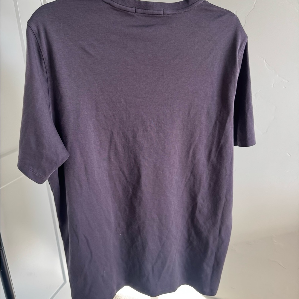 Robert Barakett Dark Purple Short Sleeve Tee